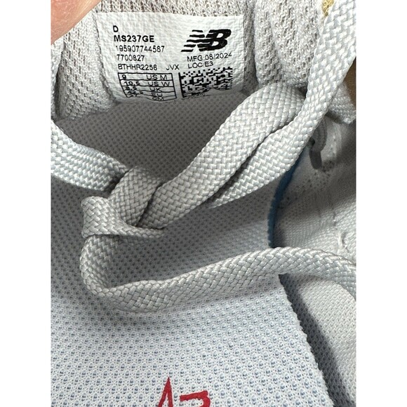 NEW BALANCE Men\'s Gray 237V1 Lifestyle Casual Sneakers MS237GE US Size 9 New main image 5